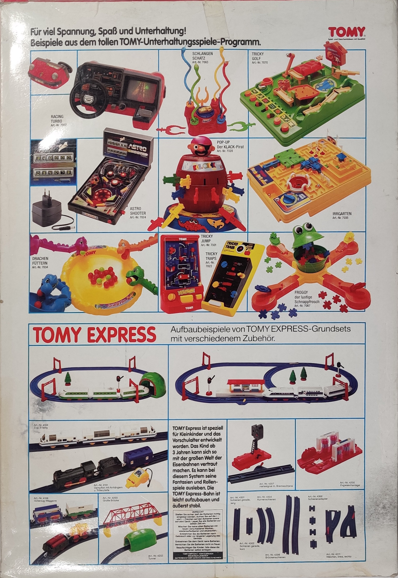 tomy spielzeug 80er Tomy Express Set 03